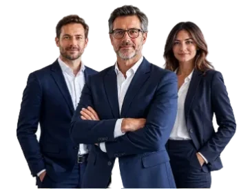 Équipe de conseillers financiers BizTransaction, prêts à vous accompagner
